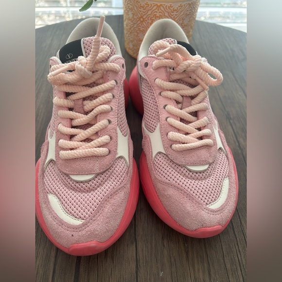 Valentino sneakers pink chunky sneakers size 38/8 - Picture 3 of 14